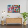WALLXPERT Dekorativna slika od kaljenog stakla MOZAIK (0439) 72 x 46cm - slika 5