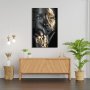 WALLXPERT Dekorativna slika od kaljenog stakla WOMEN (0536) 72 x 46 cm - slika 2