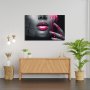 WALLXPERT Dekoraitvna slika od kaljenog stakla LIPS (0524) 72 x 46cm - slika 2