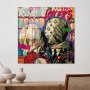 WALLXPERT Dekorativna slika od kaljenog stakla LOKERS (UV 838) 50 x 50 cm - slika 2