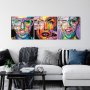 WALLXPERT Dekorativna slika od kaljenog stakla SMILE 3 (UV 852) 50 x 50cm - slika 3