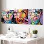 WALLXPERT Dekorativna slika od kaljenog stakla SMILE 3 (UV 852) 50 x 50cm - slika 4