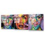 WALLXPERT Dekorativna slika od kaljenog stakla SMILE 3 (UV 852) 50 x 50cm - slika 1