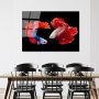 WALLXPERT Dekorativna slika od kaljenog stakla FISHES (UV 167) 70 x 100 cm - slika 3