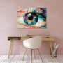 WALLXPERT Dekorativna slika od kaljenog stakla EYE (UV 179) 70 x 100 cm - slika 3