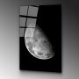 WALLXPERT Dekorativna slika od kaljenog stakla MOON (UV 200) 70 x 100cm - slika 1