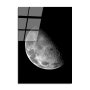 WALLXPERT Dekorativna slika od kaljenog stakla MOON (UV 200) 70 x 100cm - slika 5