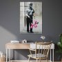 WALLXPERT Dekorativna slika od kaljenog stakla POLICE 1 (UV 506) 45 x 65cm - slika 3