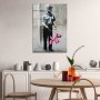WALLXPERT Dekorativna slika od kaljenog stakla POLICE 1 (UV 506) 45 x 65cm - slika 4