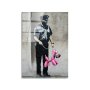 WALLXPERT Dekorativna slika od kaljenog stakla POLICE 1 (UV 506) 45 x 65cm - slika 1