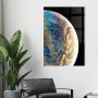 WALLXPERT Dekorativna slika od kaljenog stakla EARTH 1 (UV 512) 45 x 65cm - slika 3
