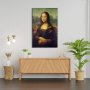 WALLXPERT Dekoraitvna slika od kaljenog stakla Mona Liza (0721) 72 x 46 cm - slika 2