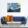 WALLXPERT Dekorativna slika od kaljenog stakla ZVEZDANA NOĆ (UV 203) 70 x 100cm - slika 2