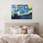 WALLXPERT Dekorativna slika od kaljenog stakla ZVEZDANA NOĆ (UV 203) 70 x 100cm - slika 1