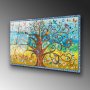 WALLXPERT Dekorativna slika od kaljenog stakla DRVO ŽIVOTA (UV 211) 70 x 100 cm - slika 1