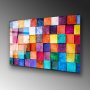 WALLXPERT Dekorativna slika od kaljenog stakla COLORS (UV 226) 70 x 100 - slika 1