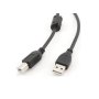 GEMBIRD CCF-USB2-AMBM-6 Gembird USB 2.0 A-plug B-plug ferit kabl za stampac 1.8m - slika 1