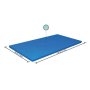 BESTWAY Prekrivač za bazen sa metalnim ramom 400x211 cm - slika 2