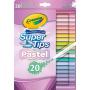 CRAYOLA Flomasteri pastel 20 komada (GA075170) - slika 1