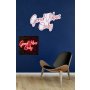 WALLXPERT Dekorativna rasveta Good Vibes Only 2 Red - slika 2