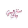 WALLXPERT Dekorativna rasveta Good Vibes Only 2 Red - slika 3