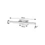 RABALUX Turgon 75016 LED zidna lampa - slika 5