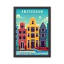 WALLXPERT Dekorativna slika Amsterdam (40 x 55) - slika 1
