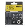 FELO Set nasadnih glava sa adapterom HEX Nut 05798106 9 kom (05798106) - slika 1