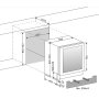 DUNAVOX DAUF-38.100DB vinska vitrina - slika 2