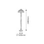 RABALUX Marvel 8078 podna lampa - slika 3