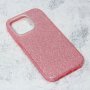 TERACELL Maska Crystal Dust za iPhone 14 6.1 Pro roze - slika 1