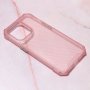 TERACELL Maska Carbon Crystal za iPhone 14 6.1 pink - slika 1