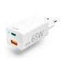 HAMA Brzi punjac GaN, 1x USB-C PD, 1x USB-A QC, 65 W (201643) - slika 1