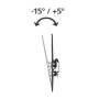HAMA LCD nosac, tilt, 32-75'', VESA do 800x400 crni (220812) - slika 2