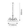 RABALUX Flossi 8813 luster - slika 3
