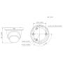 DAHUA IPC-HDW2849TM-S-IL-0280B 8MP Smart Dual Light Fixed-focal Eyeball WizSense Network kamera - slika 4