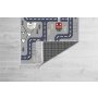 Conceptum Hypnose Tepih (100x200) ELS582 Grey - slika 5