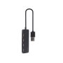 GEMBIRD UHB-CM-U2P4-01 Gembird 4-port USB Type-C HUB, black - slika 1