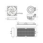 Arctic Liquid Freezer III 240 Black vodeno hlađenje ACFRE00134A - slika 5