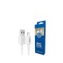 Xwave USB IPHONE 2M 3A,lightning,PVC beli - slika 1