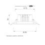 DAWN Led svetiljka HSM-DL00812 (crna) - slika 2