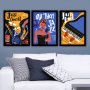 WALLXPERT Dekorativna slika JAZZ - slika 1