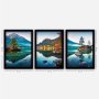 WALLXPERT Slika iz 3 dela NATURE (UL1279) - slika 2