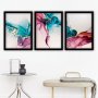 WALLXPERT Slika iz 3 dela WHITE (3SC156) - slika 1