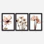 WALLXPERT Slika iz 3 dela FLOWERS (3SC157) - slika 2