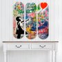 WALLXPERT Slika iz 3 dela COLORS LOVE (3KY3801) - slika 1