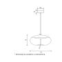 HOME LIGHT Visilica LUNA 302 - slika 2