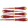 FELO Set dielektrični šrafcigeri Ergonic VDE E-slim SL/PZ 41385398 5 kom - slika 1
