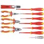 FELO Set alata Ergonic E-Slim VDE sa testerom i šrafcigerem SL/PH/PZ 41381104 11 kom - slika 1