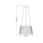 HOME LIGHT Luster LUNA 318 - slika 2